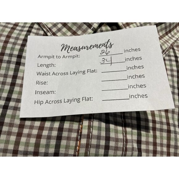 Rocawear Button Up 2XL Mens Brown Green White Embroidered Logo - Picture 10 of 10